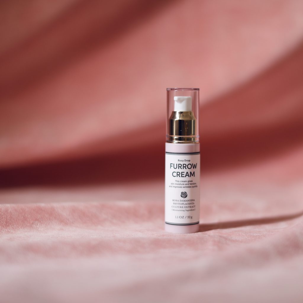 Rosy Drop Furrow Cream Raukšles bei gilias linijas veikiantis kremas su kamieninėmis ląstelėmis, augaline placenta bei BCT technologija, 32 g.