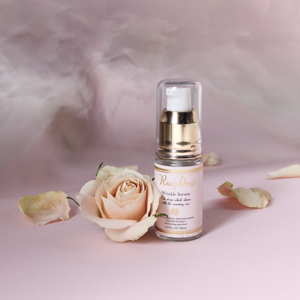 Rosy Drop Wrinkle Serum Raukšles veikiantis serumas su kamieninėmis ląstelėmis, augaline placenta ir BCT technologija, 20 ml