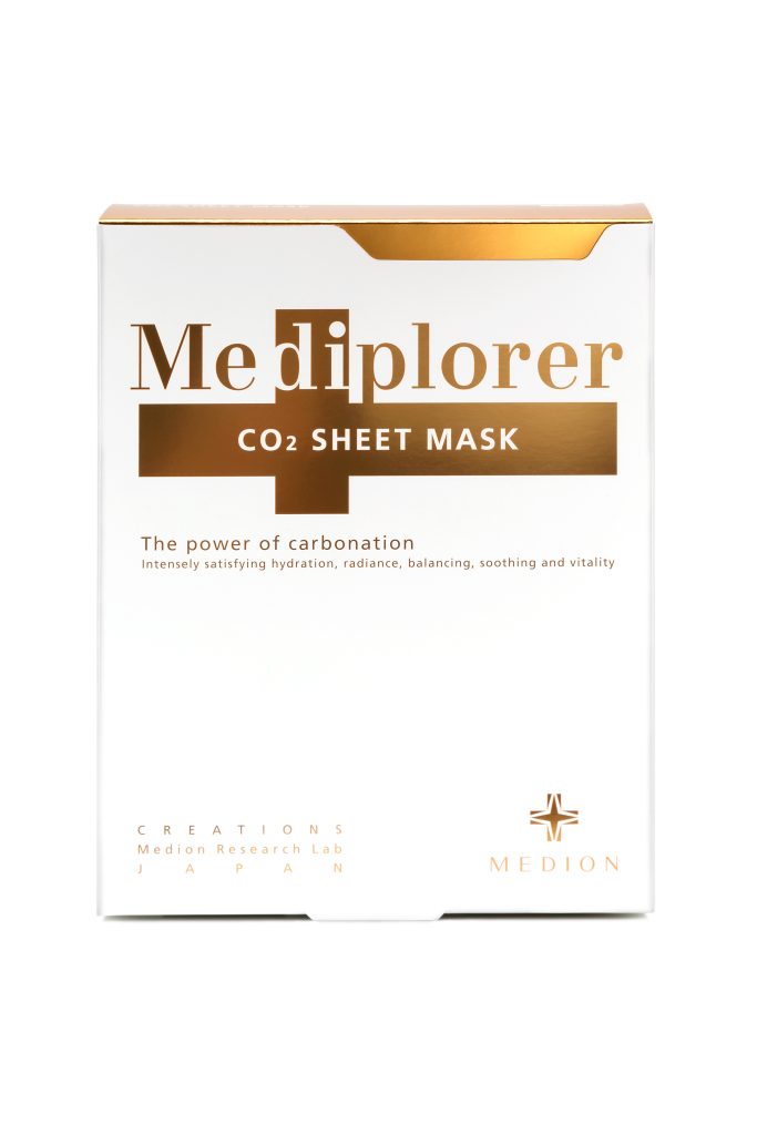 Mediplorer CO2 SHEET MASK Lakštinių kaukių rinkinys su CO2 (5 vienetai)