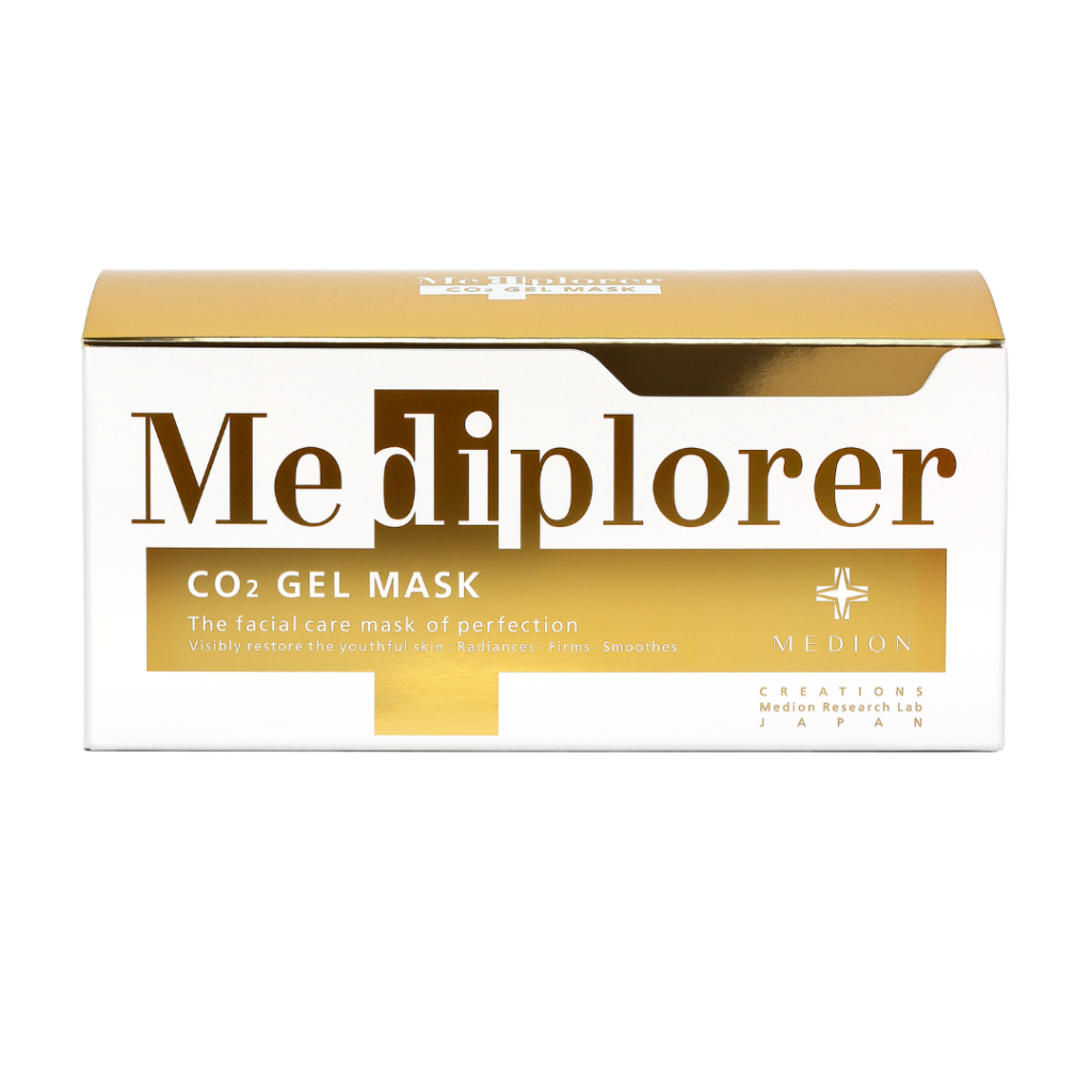 MEDIPLORER CO2 GEL MASK 6 pieces Gelinė kaukė su CO2 (6 vienetai)