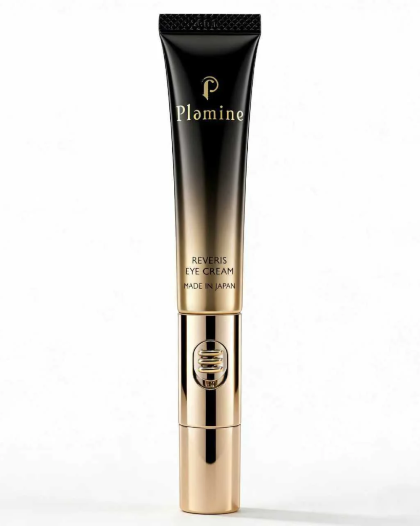 Plamine Reveris Eye Cream with Vibrating Applicator paakių kremas su mikrovibruojančiu aplikatoriumi, 15 g.